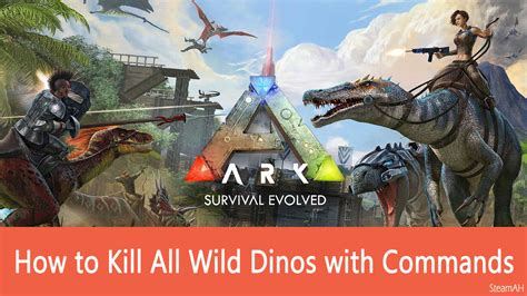 Next you want to find a high level wild female rhynio. . Ark kill all wild dinos command